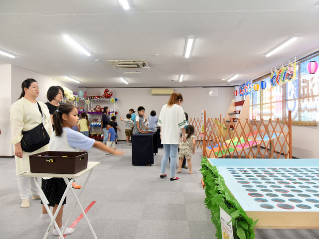 縁日ゲームで豪華賞品ゲット!_横浜釣り堀王国