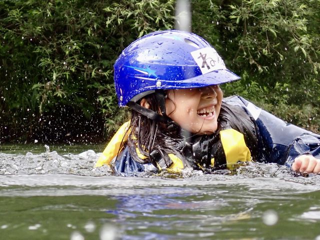 子供達の勇気に驚く_ネイチャーライン