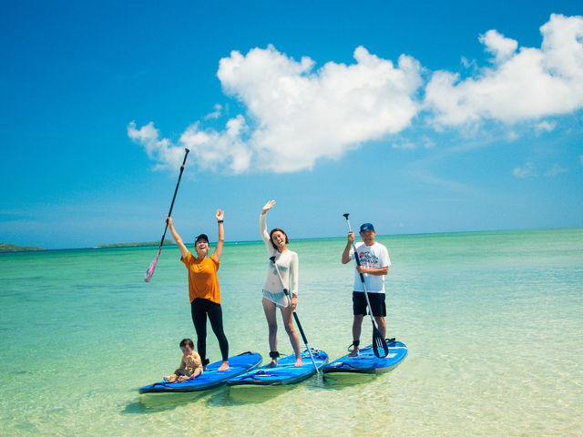 小浜ブルーの海でSUP!_Mellow SUP&Yoga Kohama