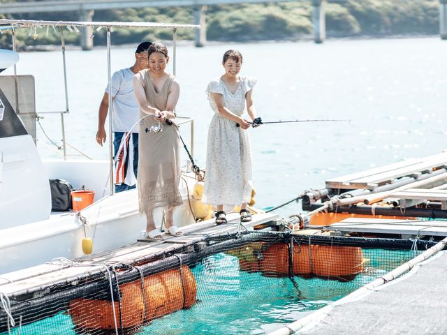 いけすで釣り体験_神洸水産 永村印(株式会社玄陽)