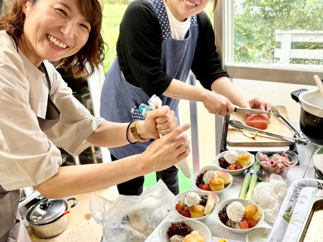 デザートづくりはご一緒に_そば工房野澤屋