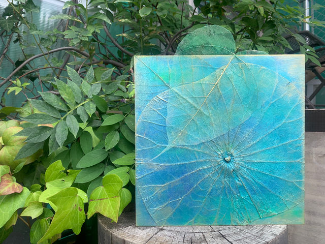 30×30cm木製パネル_Yaco Arts Tokyo
