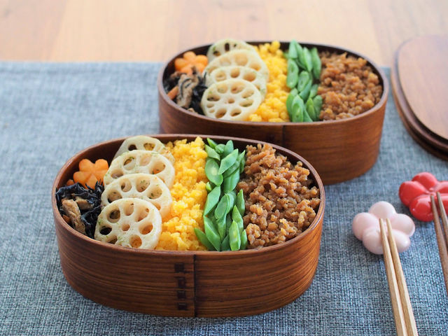 そぼろ弁当_お弁当教室ラ*シード