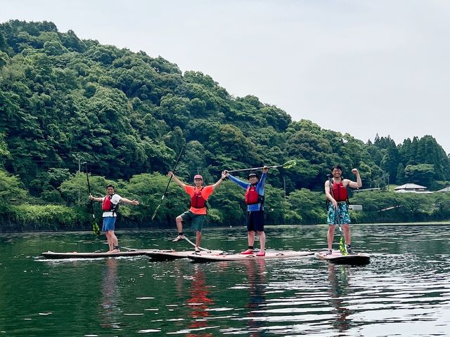 池ノ内湖SUPの様子_OND STUDIO