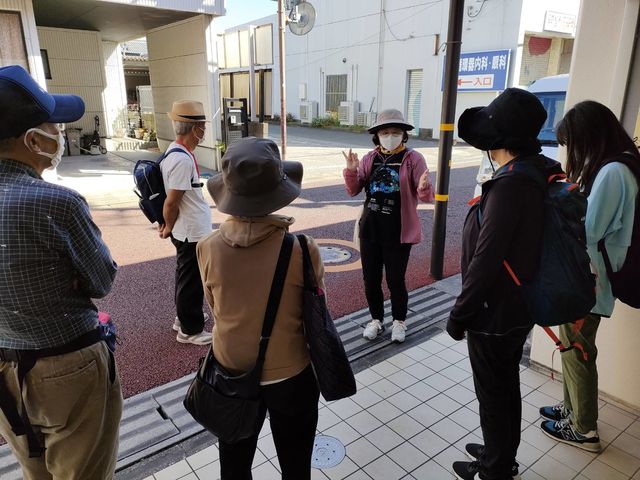後免町ガイドの様子_南国市観光案内人の会