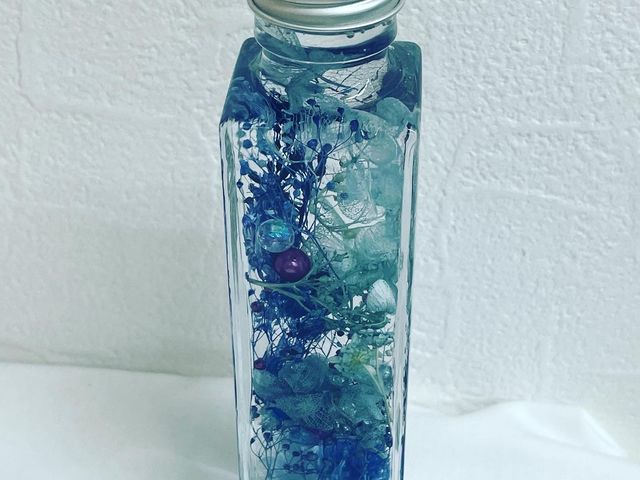 Mサイズのハーバリウム
(100ml)仕事運UP_Truth Hope Ocean