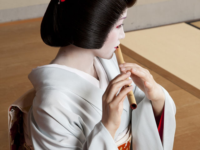 金沢芸妓の舞 in石川県立美術館