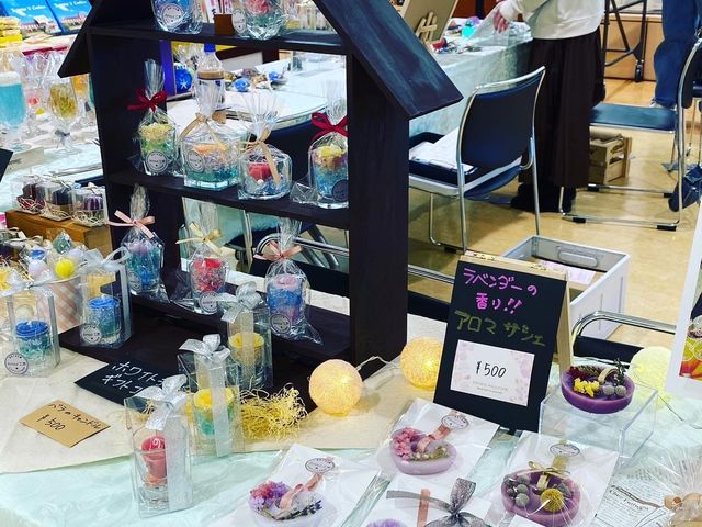 函館空港にて出店_Amour工房
