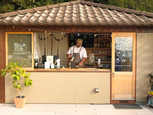 てんとうみ渋川海岸グランピング