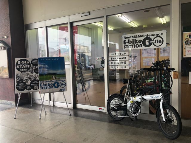常時10台以上設置!_E-bikeSTATION