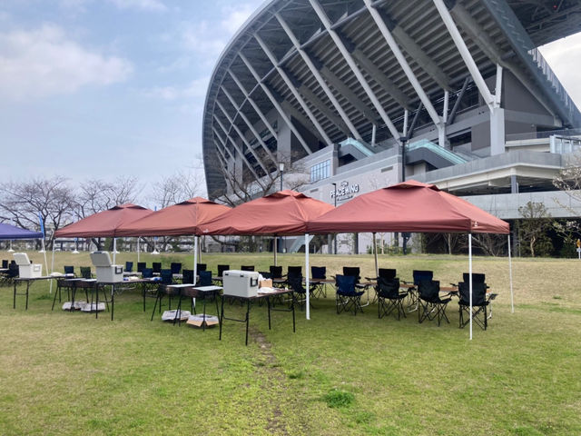 団体様も150名様まで対応いたします!_激安BBQ魂