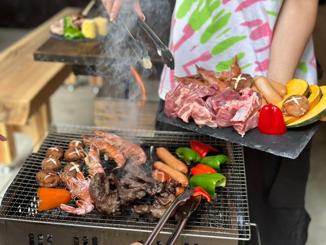 アークの森キャンプ場 バーベキューパーク・GRILL・Yachiyo