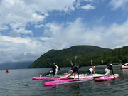MUSH ROOMS SUP YOGA 支笏湖の写真2