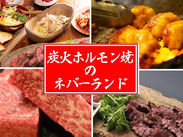 炭火ホルモン焼のネバーランドの写真1