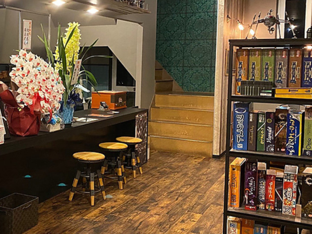 ボードゲームカフェ 青い家の写真1