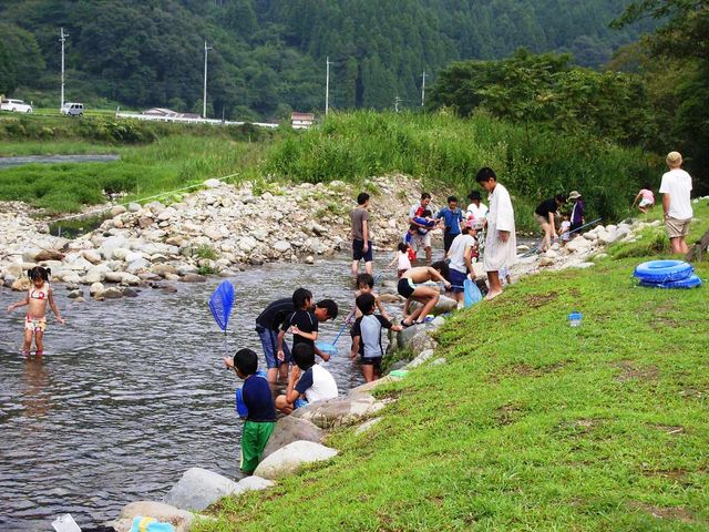 川遊びが楽しめます!!_南光自然観察村