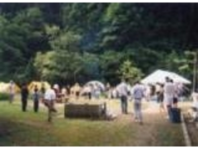 キャンプ場のようす_下条川ダム【キャンプ場】