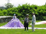 胎内初心者パラグライダースクールの写真4