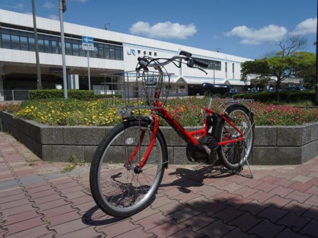 宇多津町電動レンタサイクルの写真1