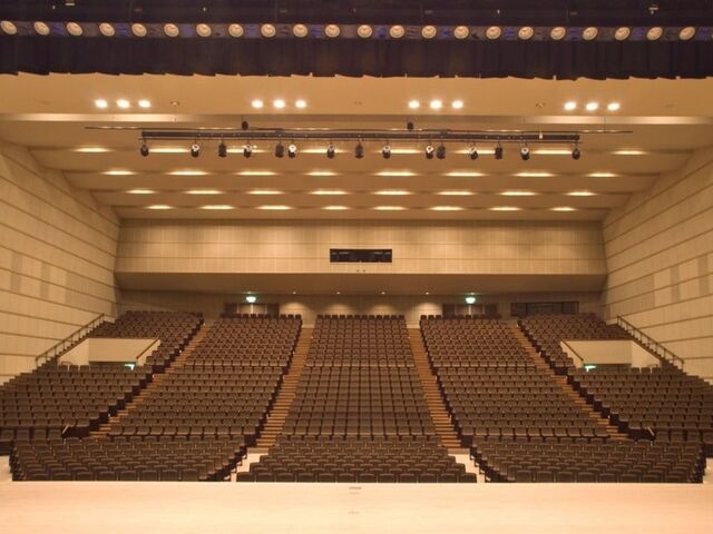 大ホール(舞台から)_高山市民文化会館