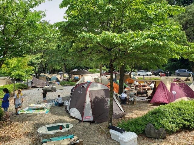 大津谷公園キャンプ場の写真1