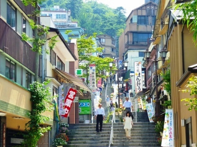 伊香保温泉の石段街