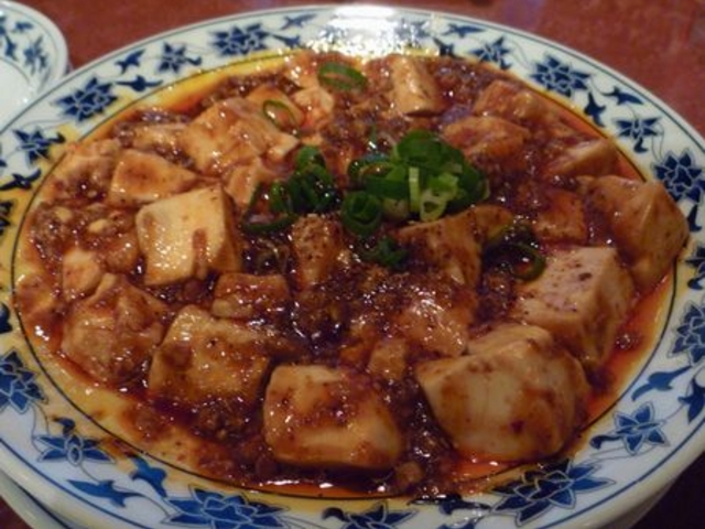 本格的な「麻婆豆腐」です。_横浜中華街 重慶飯店 ローズホテル横浜 新館1階
