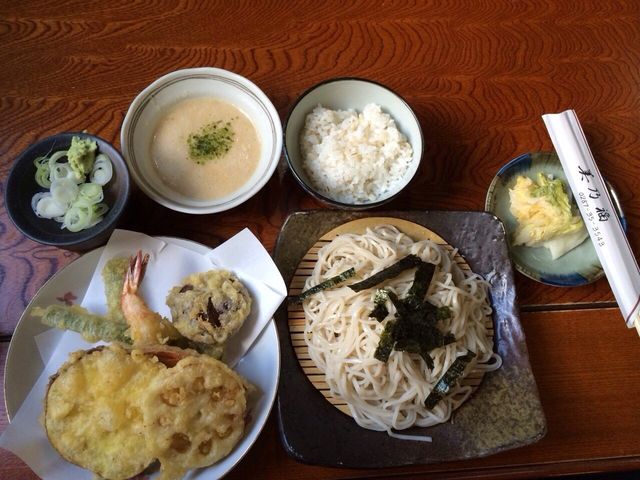 天麩羅そば、人気メニューと記載ありました通り
美味でした(^^)
_美乃福