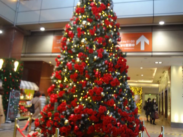 ミオのクリスマスツリー_天王寺ミオ