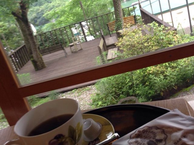 仁淀川を眺めながら、ひとやすみ。_染織工房はた舎