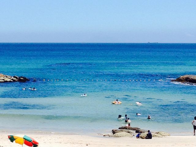 ポスターみたい_白浜大浜・中央海水浴場