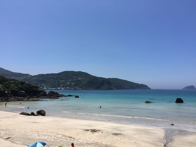 真ん中の砂浜
12:41_根獅子の浜