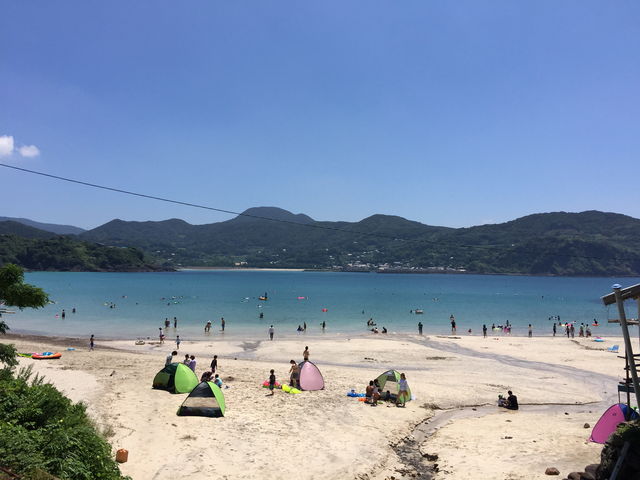 人津久海水浴場
13:15_根獅子の浜