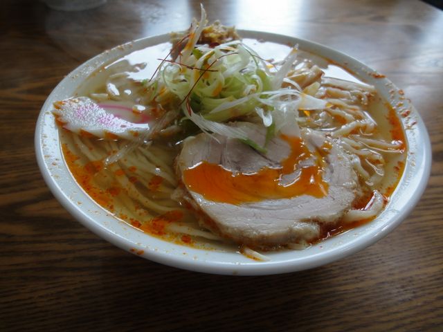 辛いラーメンでした。_にっ田屋