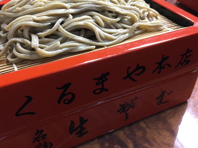 もりそば(2段)1,160円_手打ちそば くるまや本店
