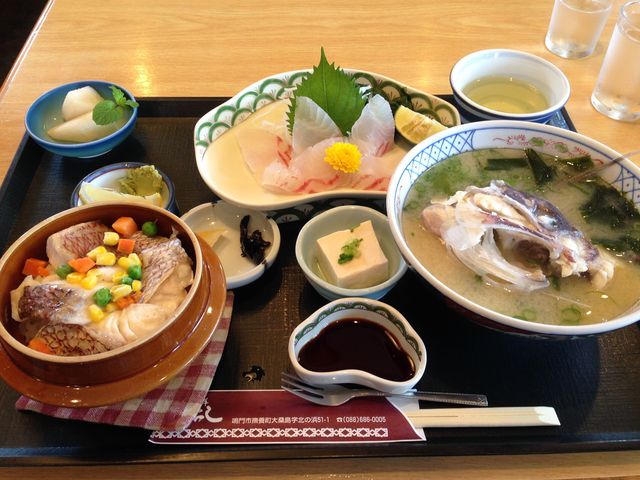 活天然鳴門鯛づくし膳 2013.10.12_あらし