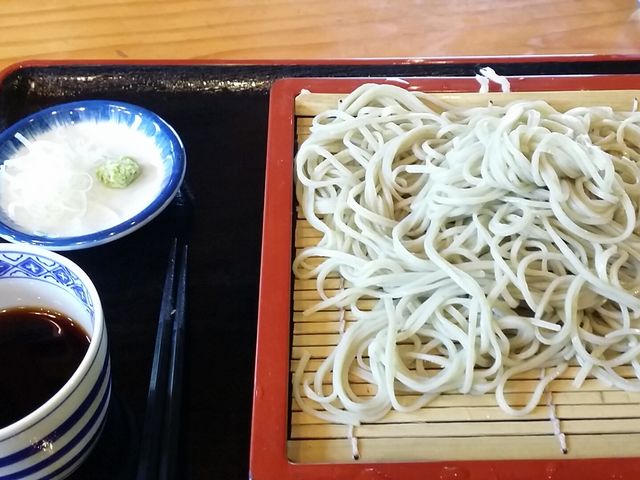 新蕎麦 マジで美味い_山の幸館