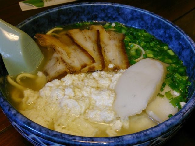 ゆしどうふそば_あじゃず
