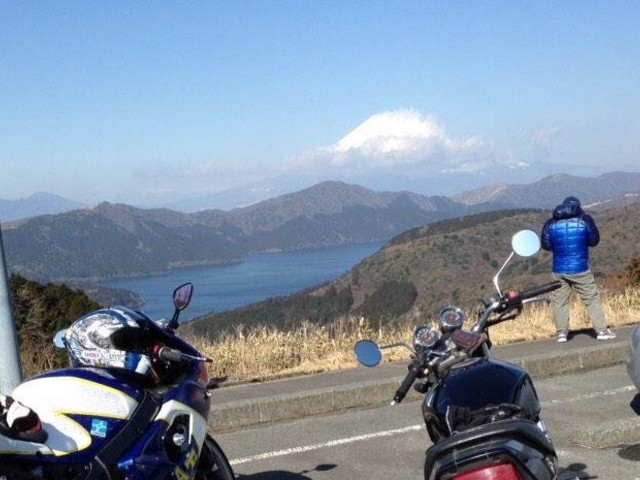 富士山展望台からの写真
_大観山展望台