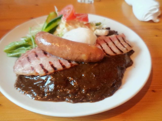 カレーのミックスグリル_萌木の村ROCK