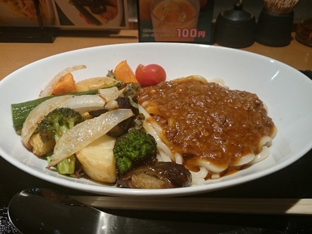 キーマカレーうどん_せんきち 渋谷道玄坂店