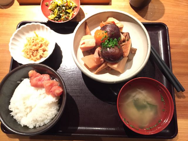 がめ煮ランチ_博多もつ鍋 やまや 浜松町店