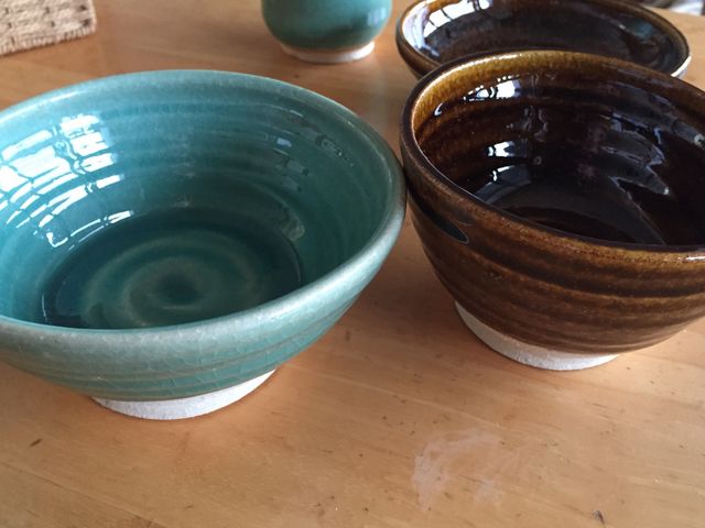 宅配便にて到着〜〜
素敵な仕上がりです(*^^*)_遠州湖東窯 舘山寺工房