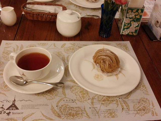 モンブラン&アッサム_栗の木テラス