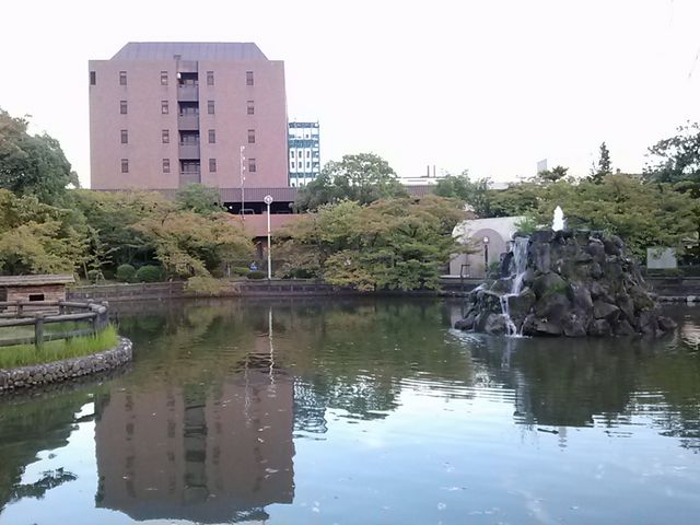 園内の池_安城公園