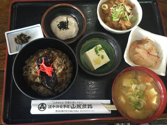高菜めしもいいですが、山賊めし 最高です!_山賊旅路