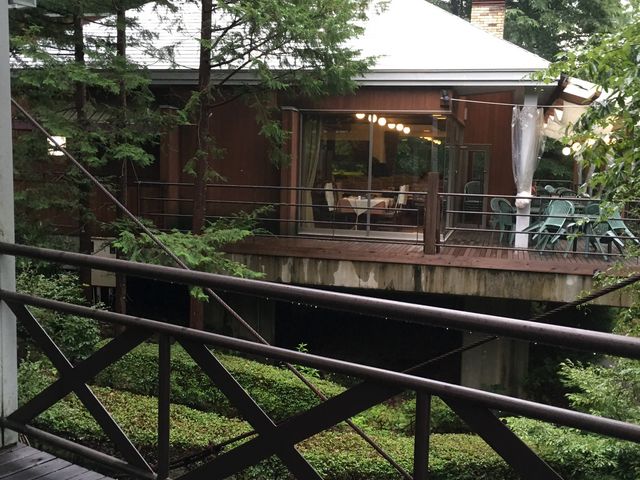 橋を渡って…お店へ☆_喜多山