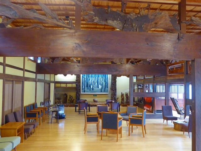 青森県・蔦温泉(休憩所)_千年の秘湯蔦温泉