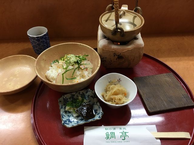 鯛茶漬け_鞆の浦・魚処・鯛亭