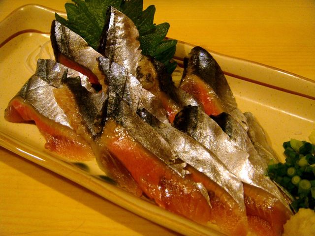 サンマ刺し_函館開陽亭 すすきの店